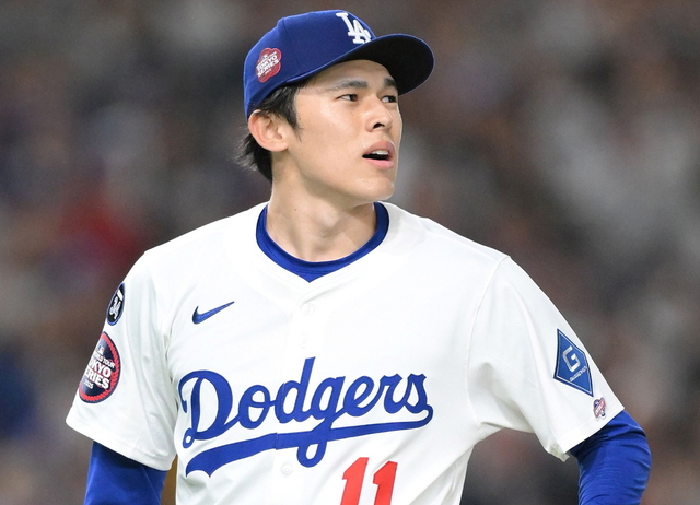 【MLB】ドジャースに激震　佐々木朗希が負傷者リスト入り「右肩インピンジメント症候群」と正式発表　長期離脱必至